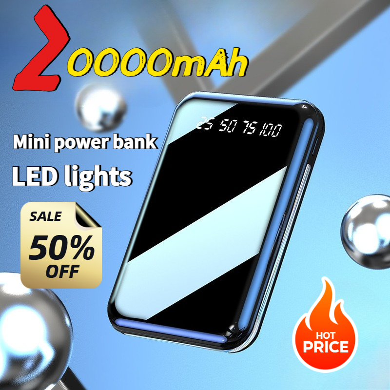 Portable Charger 20000Mah - 20000mAh Mini batterie externe chargeur Portable