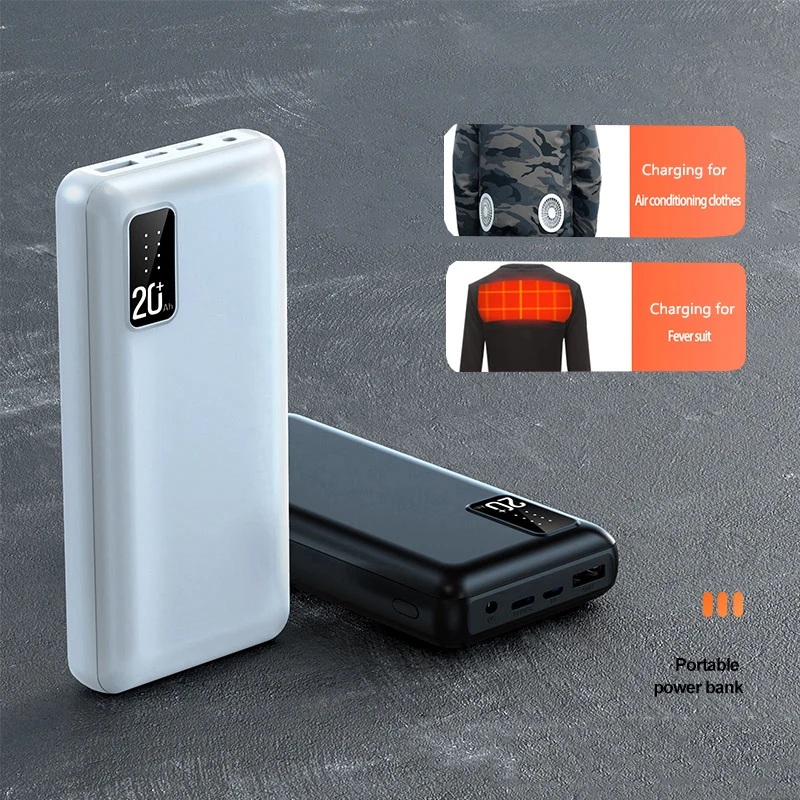 Portable Charger 20000Mah - JayoWade 12V DC sortie batterie externe