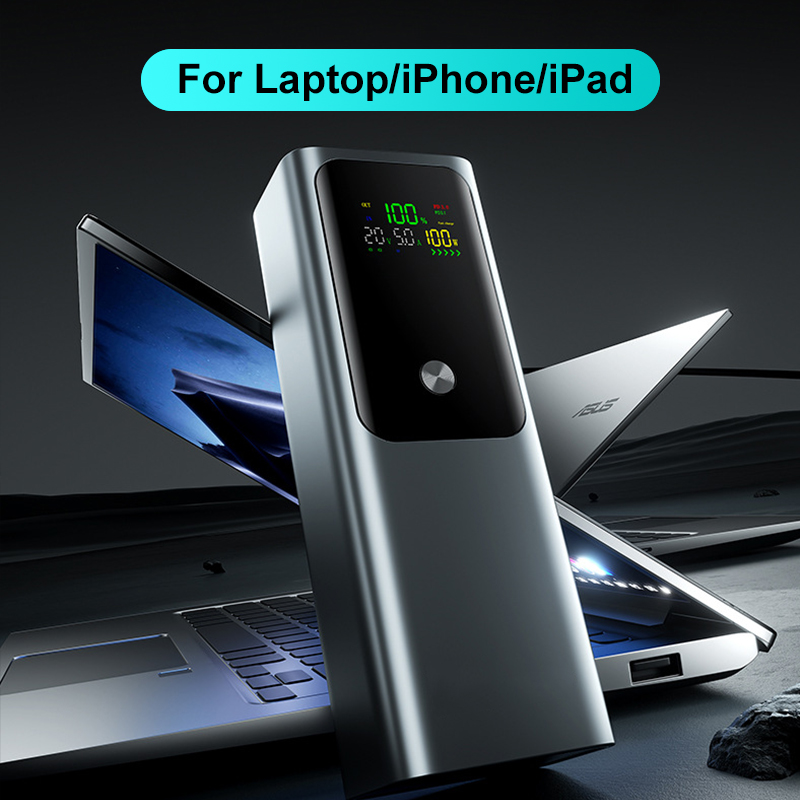 Portable Charger 20000Mah - Chargeur portable 100W, charge rapide bidirectionnelle,