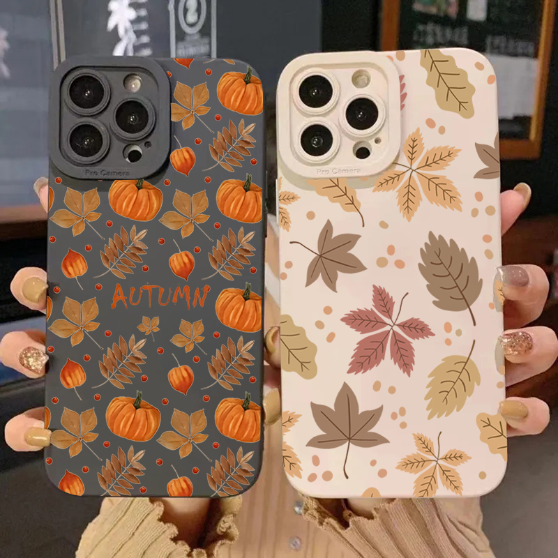Samsung Galaxy S25 - Coque de téléphone à motif feuille