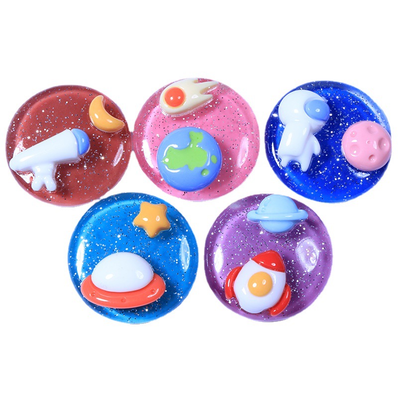 Phone Accessories Wholesale Suppliers - 10 pièces résine univers espace Cabochons