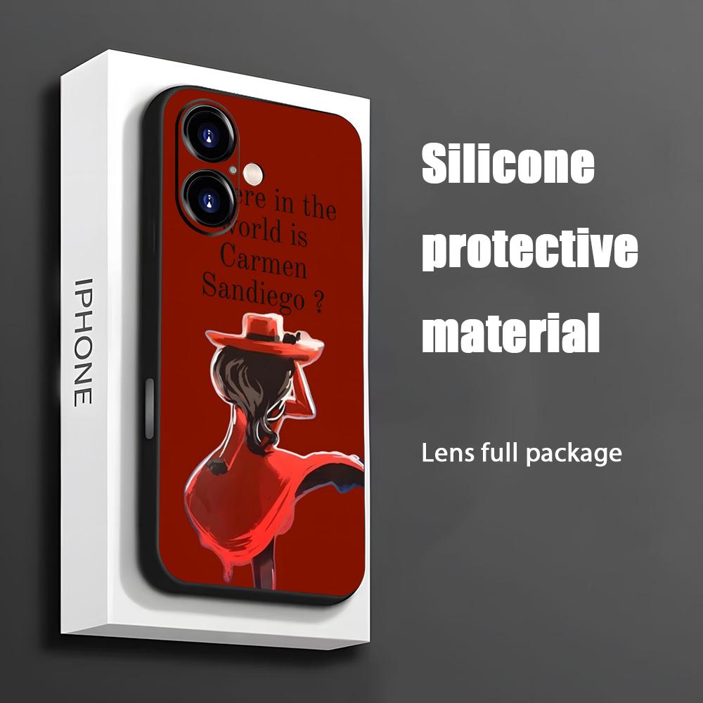 Phone Accessories To Sell - Coque de téléphone dessin animé Carmen