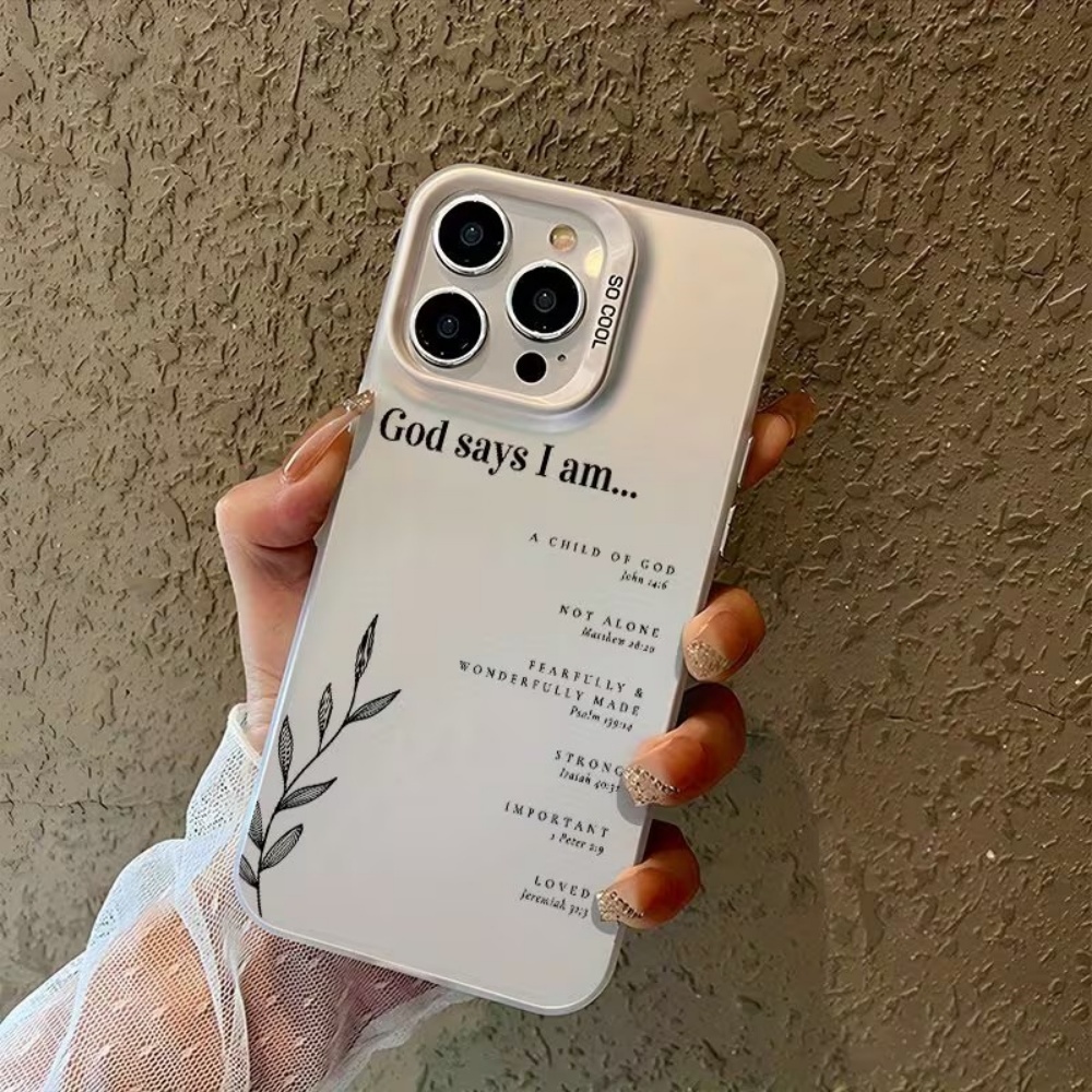 Phone Accessories To Sell - Coque de téléphone anti-rayures avec versets