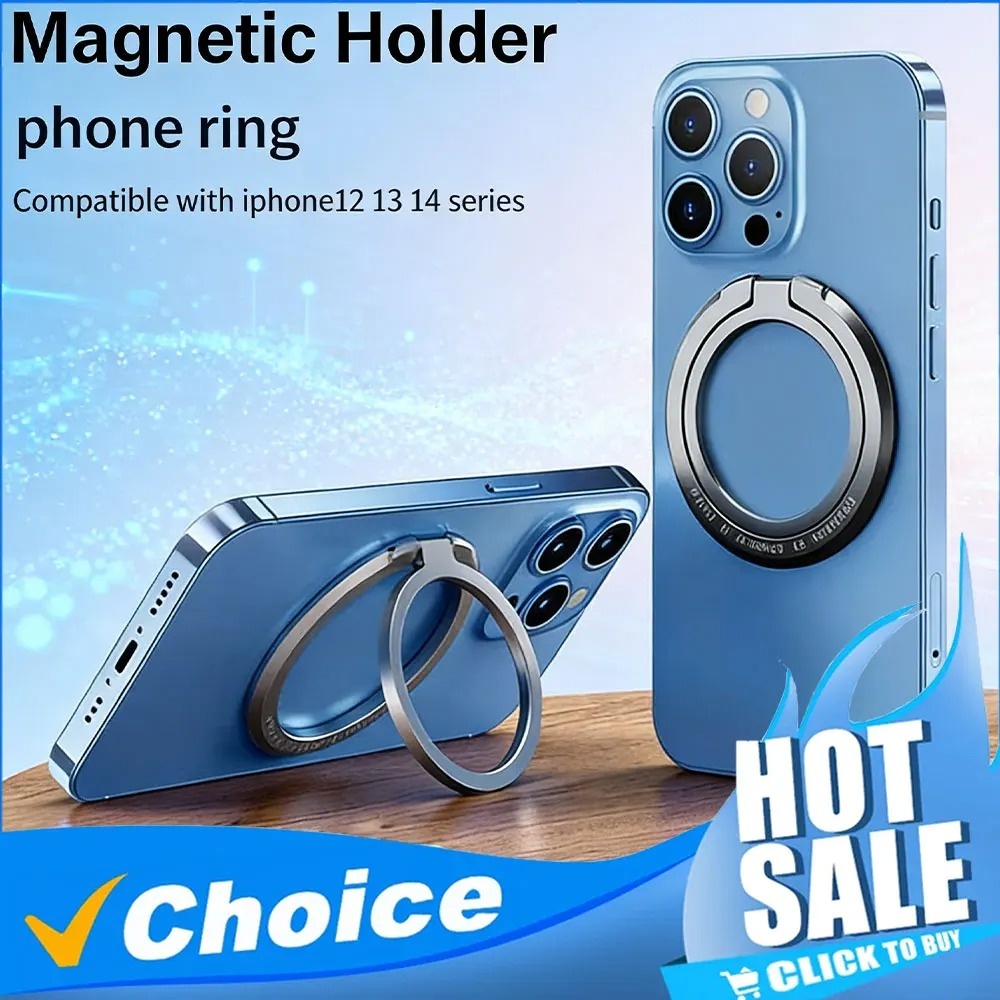 Phone Accessories Stand - Support magnétique pour téléphone portable, anneau