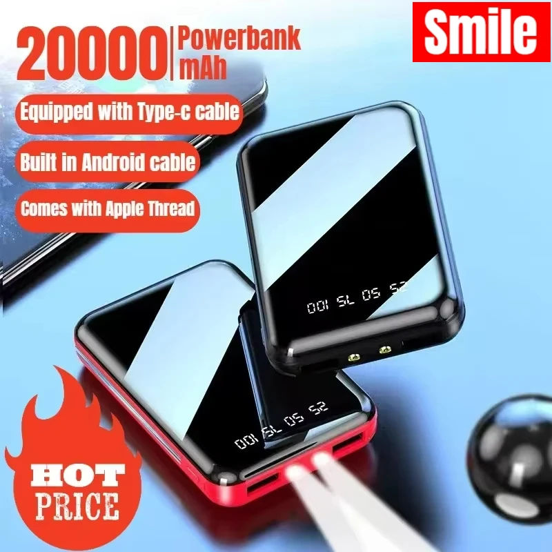 20000mAh Mini batterie externe - Portable Charger 20000Mah avis et prix