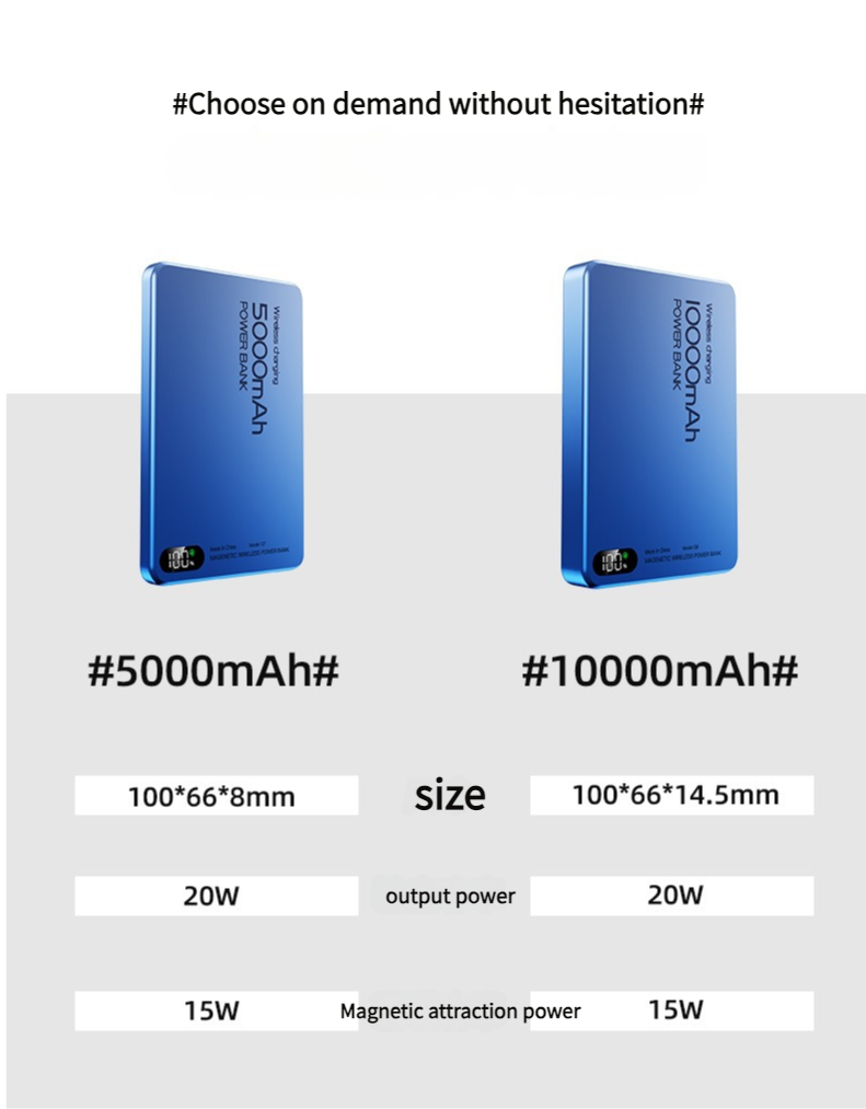 Powerbank de voyage pour Magsa - Power Bank Slim avis et prix