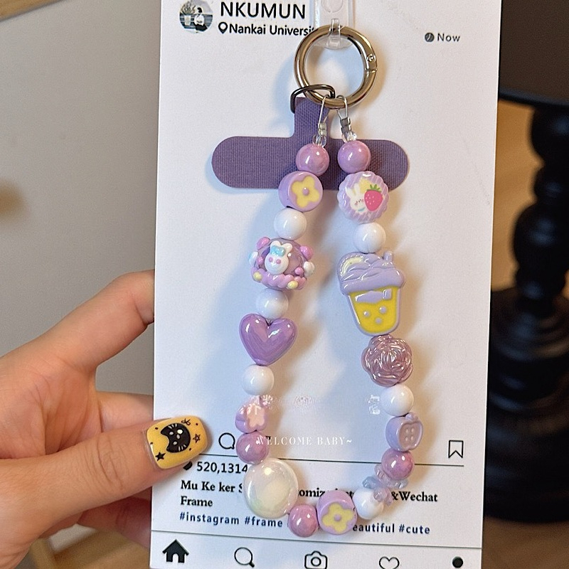 Chaîne de téléphone perlée col - Phone Accessories Ideas avis et prix