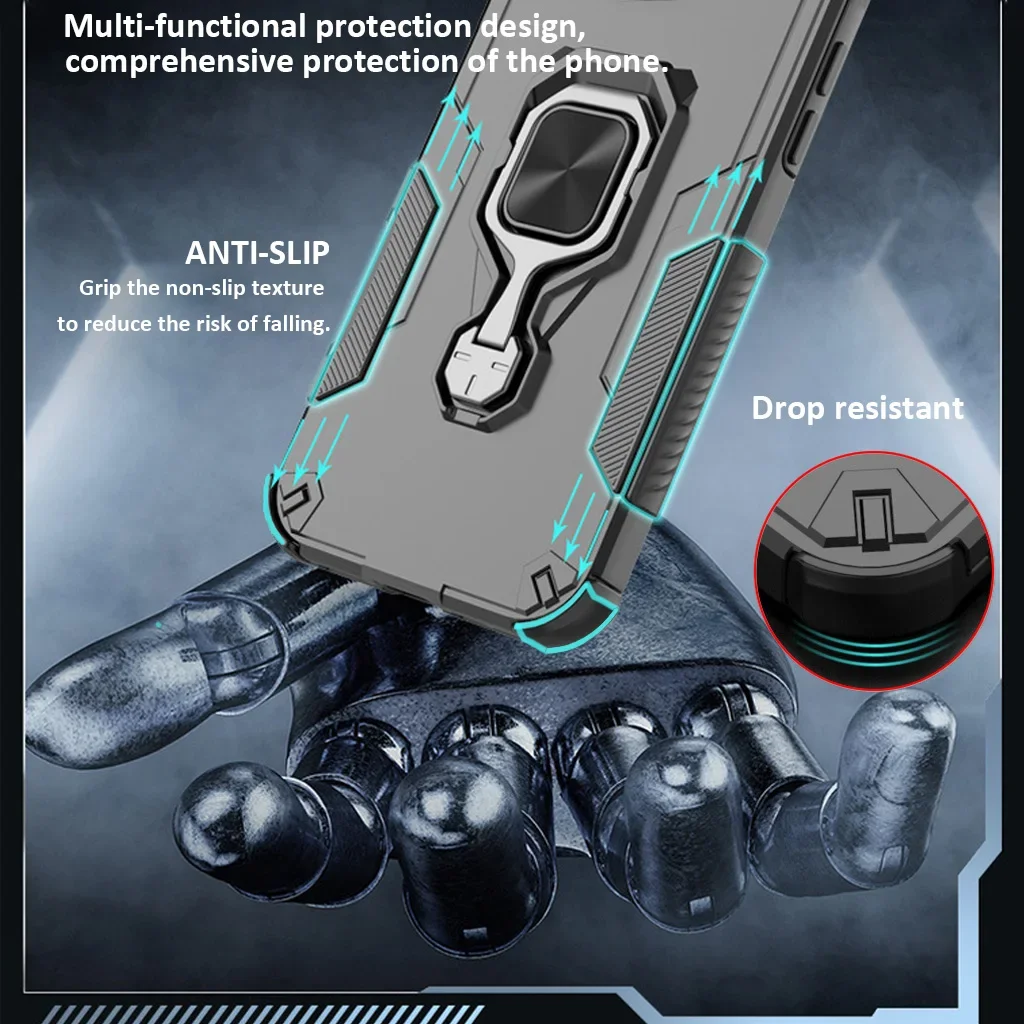 Étui avec support en métal pou - Phone Accessories Online Store avis et prix