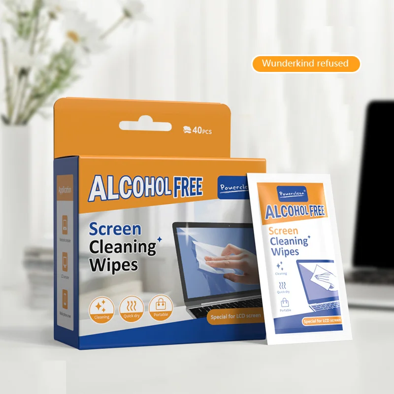 Paquet de 40 lingettes nettoya - Screen Cleaner Spray avis et prix