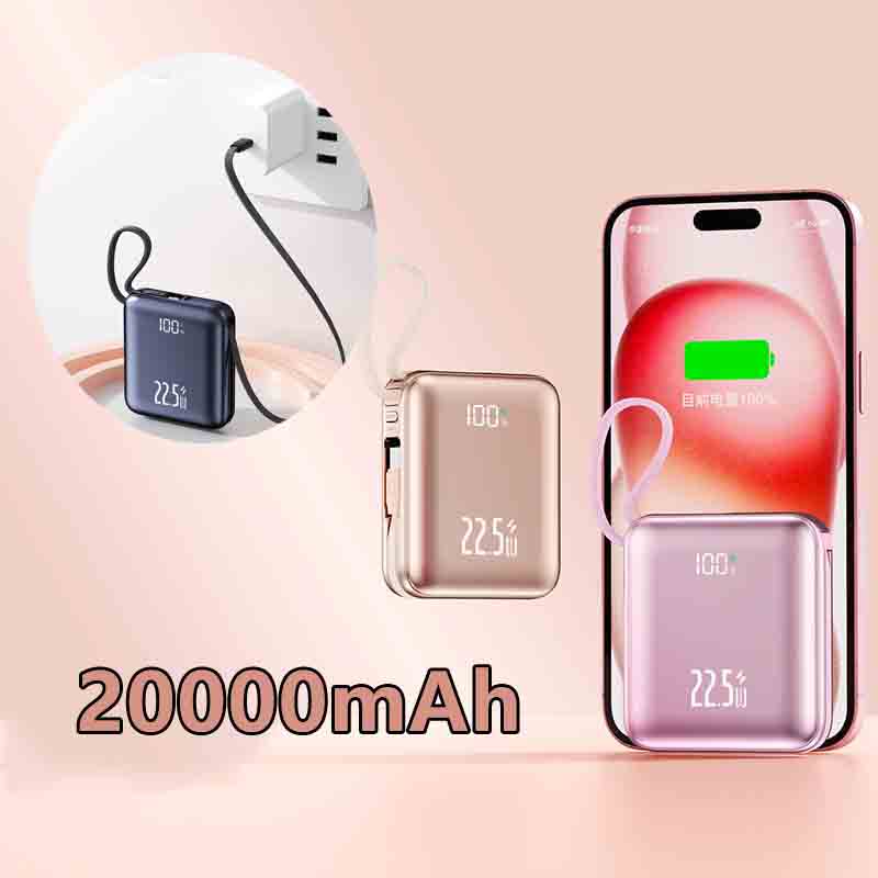 Mini batterie externe mignonne - Portable Charger 20000Mah avis et prix