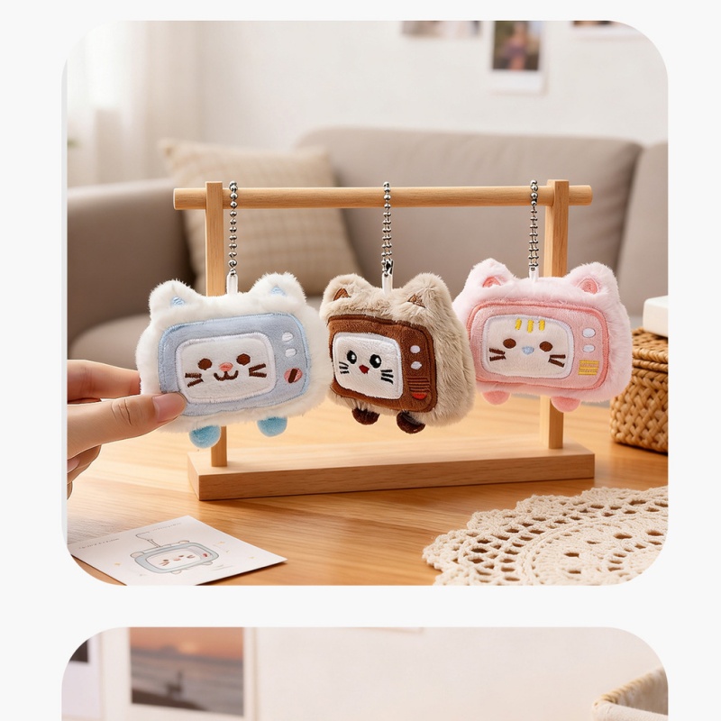 Porte-clés mignon en peluche c - Phone Accessories Ideas avis et prix