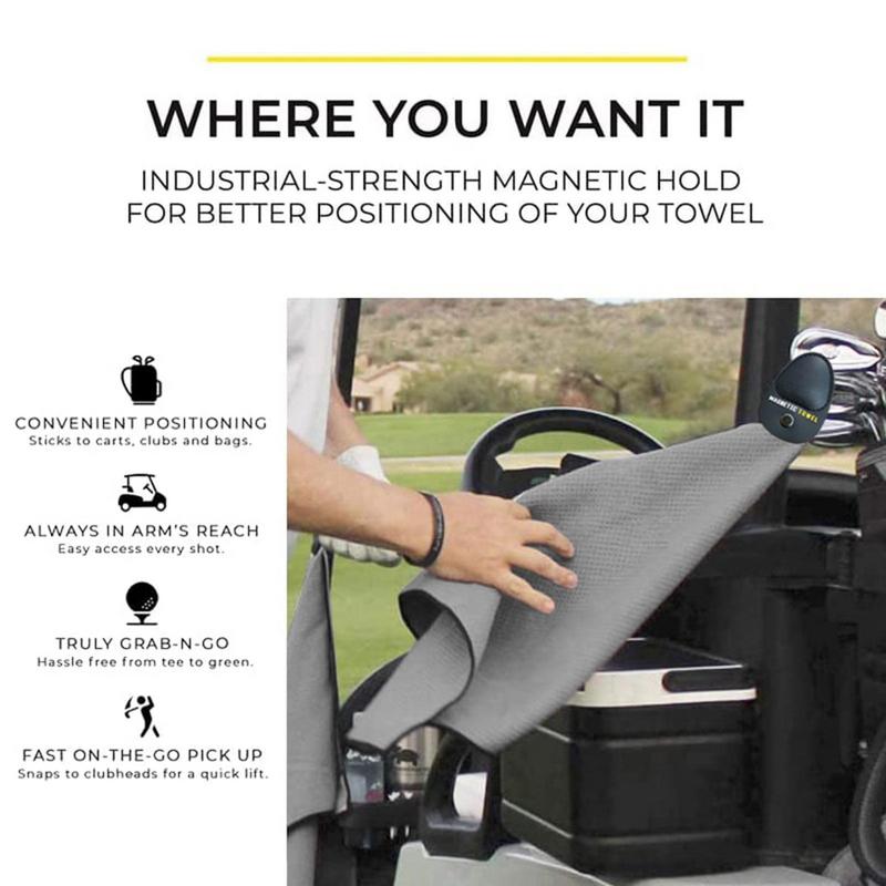 Serviette de Golf magnétique f - Phone Accessories Ideas avis et prix
